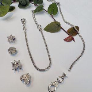 Pulsera Para Charms Acero Quirúrgico