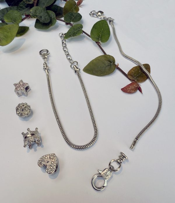 Pulsera Para Charms Acero Quirúrgico