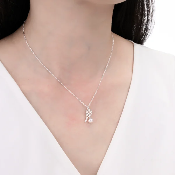 Gargantilla Raqueta de Tenis